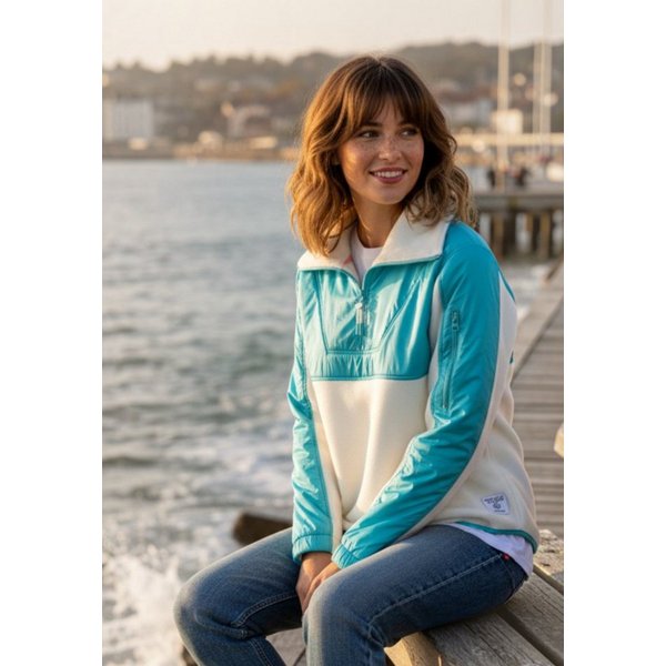 salzhaut Sweatshirt KRÖJKE Damen Regular Fit salzhaut Pullover – bequemer Fit und nordisch klares Design