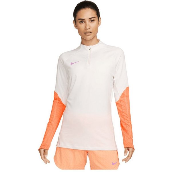 Nike Sweatshirt Nike Performance Strike Sweatshirt Damen Beige Polyester