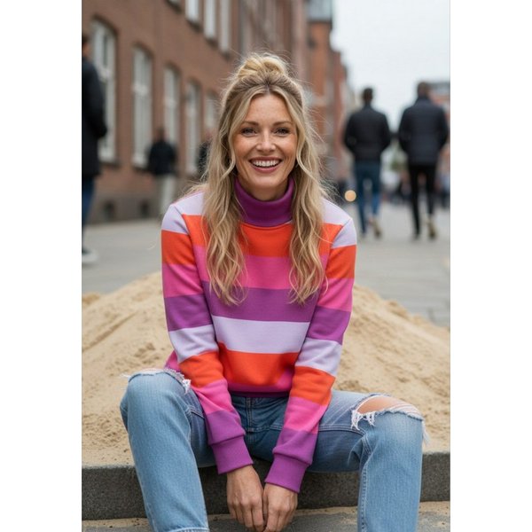 salzhaut Sweatshirt REDD Damen Oversized salzhaut Pullover – bequemer Fit und nordisch klares Design