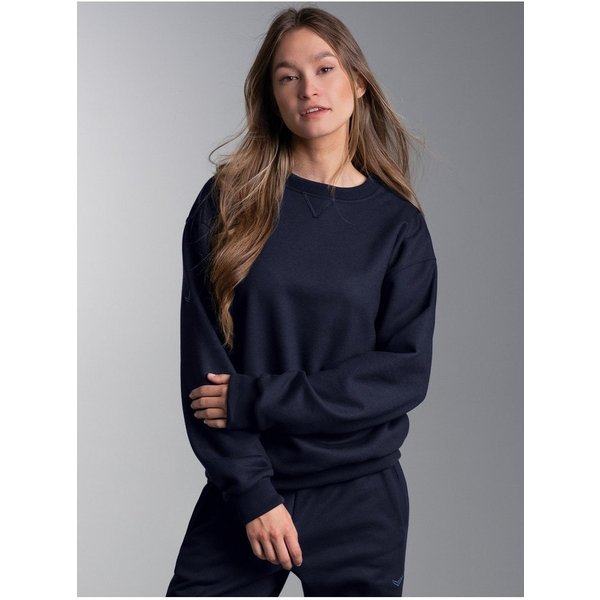 Trigema Sweatshirt TRIGEMA Basic Sweatshirt mit weicher Innenseite