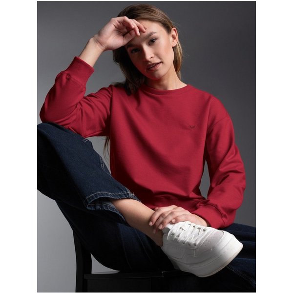 Trigema Sweatshirt TRIGEMA Dünnes Sweatshirt