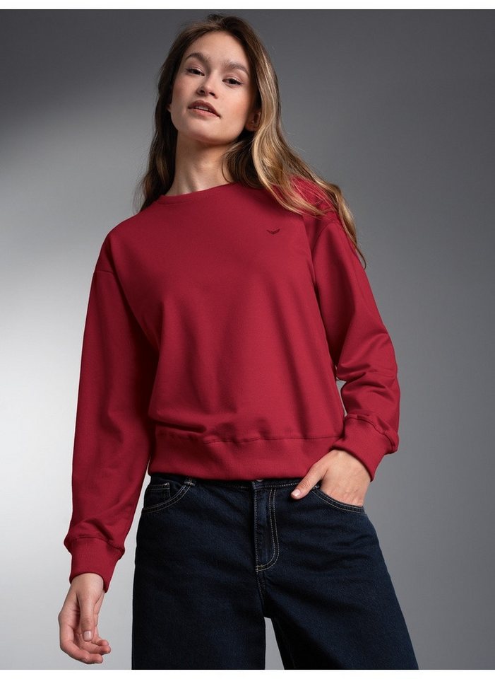 Trigema Sweatshirt TRIGEMA Dünnes Sweatshirt – Bild 3 von 5