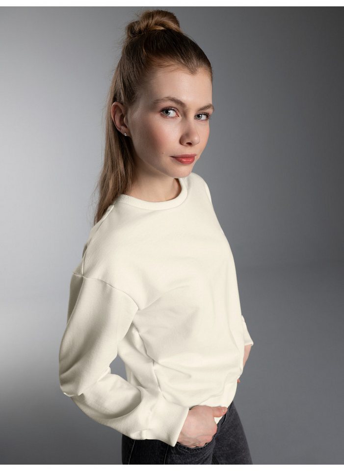 Trigema Sweatshirt TRIGEMA Dünnes Sweatshirt – Bild 3 von 3