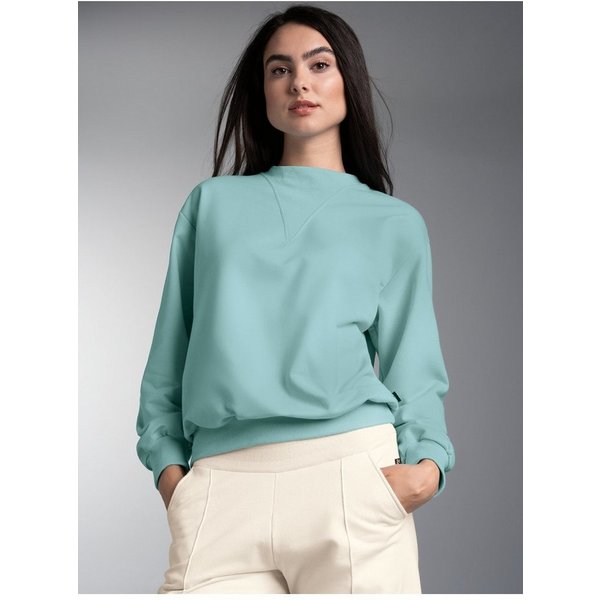 Trigema Sweatshirt TRIGEMA Sweatshirt im modischen Oversize-Look