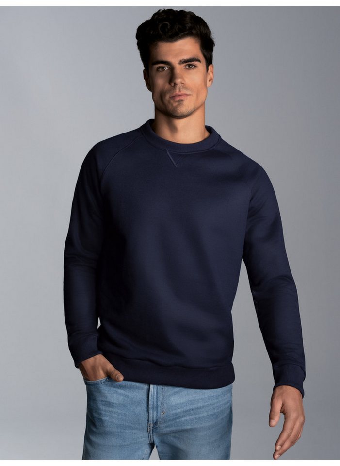 Trigema Sweatshirt TRIGEMA Sweatshirt mit angerauter Innenseite – Bild 3 von 5