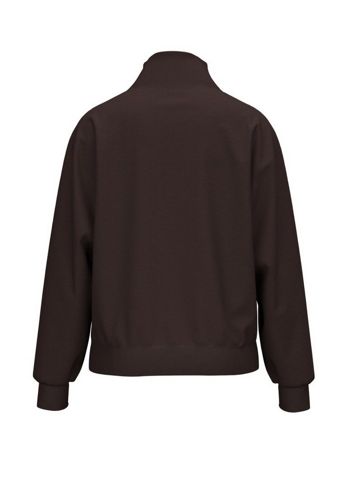 Trigema Sweatshirt TRIGEMA Sweatshirt mit modischem Reißverschluss – Bild 4 von 4