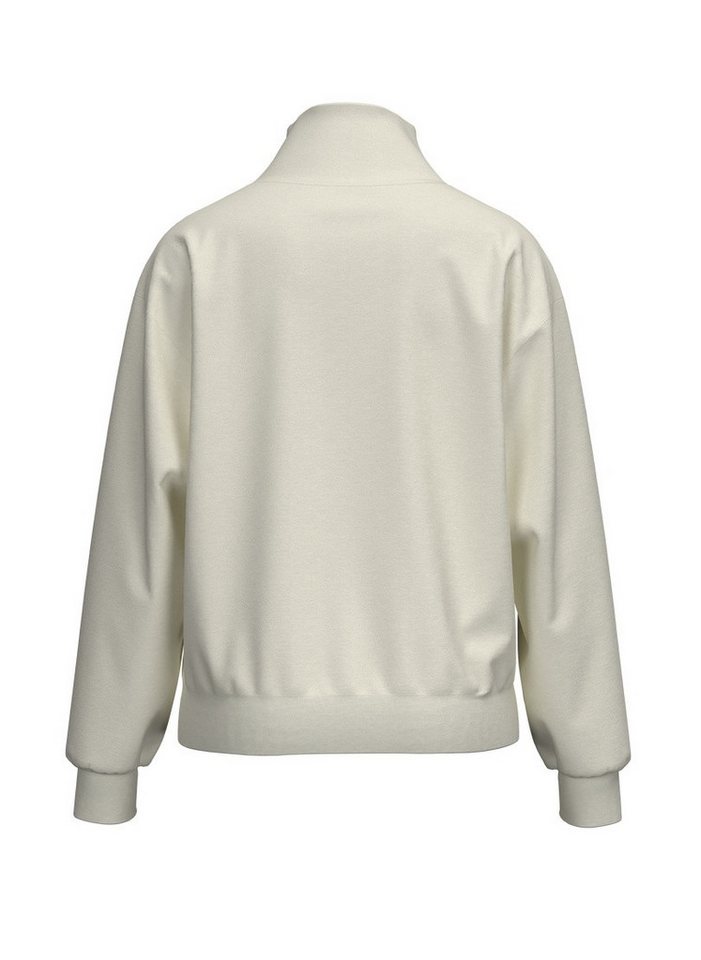 Trigema Sweatshirt TRIGEMA Sweatshirt mit modischem Reißverschluss – Bild 4 von 4