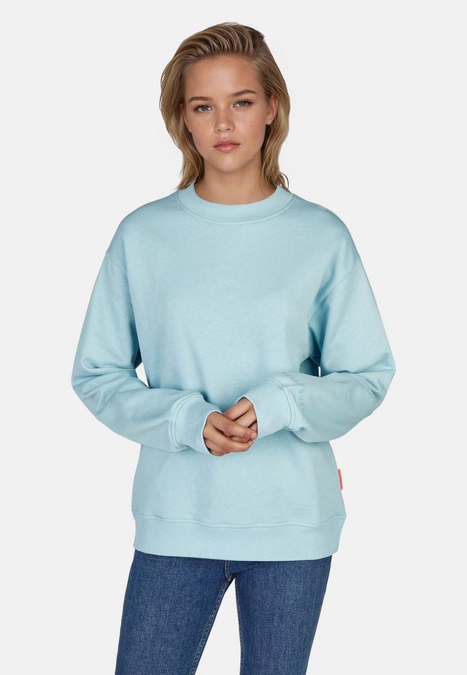 salzhaut Sweatshirt VEBIESTERN Damen Relaxed-Fit salzhaut Pullover – bequemer Fit und nordisch klares Design – Bild 3 von 5