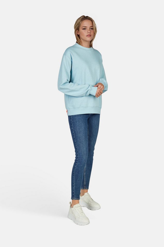 salzhaut Sweatshirt VEBIESTERN Damen Relaxed-Fit salzhaut Pullover – bequemer Fit und nordisch klares Design – Bild 4 von 5