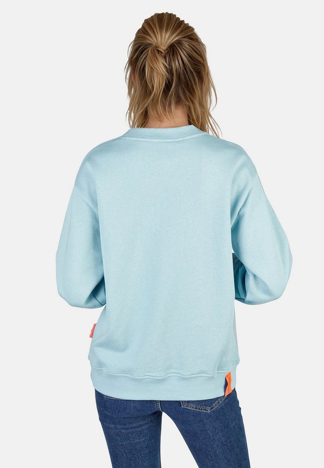 salzhaut Sweatshirt VEBIESTERN Damen Relaxed-Fit salzhaut Pullover – bequemer Fit und nordisch klares Design – Bild 5 von 5