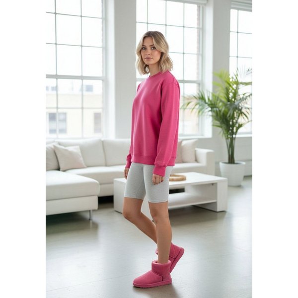 salzhaut Sweatshirt VEBIESTERN Damen Relaxed-Fit salzhaut Pullover – bequemer Fit und nordisch klares Design