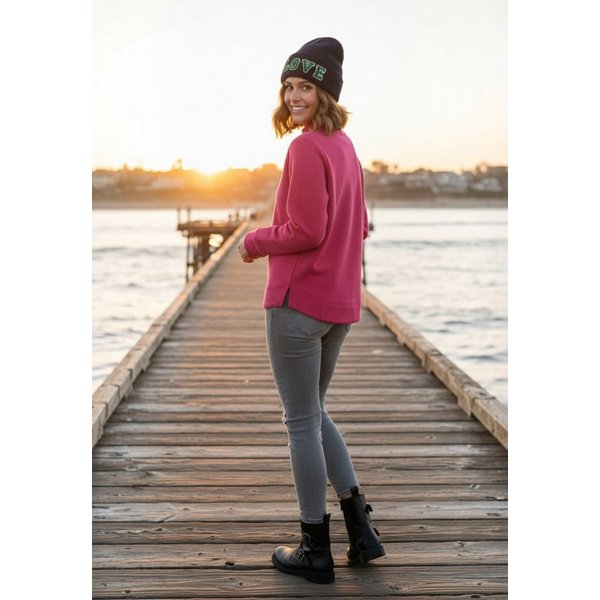 salzhaut Sweatshirt VÖRDEM Damen Regular Fit salzhaut Pullover – bequemer Fit und nordisch klares Design