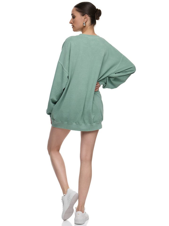 Worldclassca Sweatshirt Worldclassca Oversized Sweatshirt LOVE Print Langarm Pullover Uni PRINT BE TRUE - LETS KISS - BE MINE - DREAM BIG - LOVE BUG - HUG ME – Bild 3 von 4