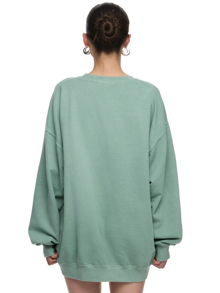 Worldclassca Sweatshirt Worldclassca Oversized Sweatshirt LOVE Print Langarm Pullover Uni PRINT BE TRUE - LETS KISS - BE MINE - DREAM BIG - LOVE BUG - HUG ME – Bild 4 von 4