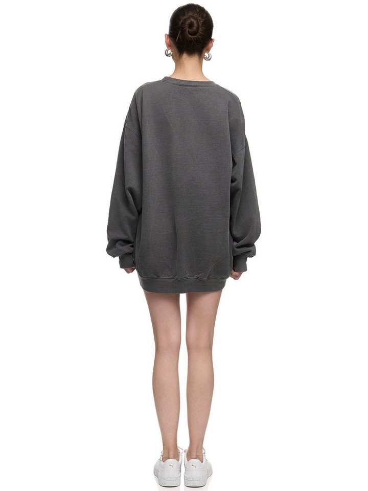 Worldclassca Sweatshirt Worldclassca Oversized Sweatshirt LOVE Print Langarm Pullover Uni PRINT BE TRUE - LETS KISS - BE MINE - DREAM BIG - LOVE BUG - HUG ME – Bild 4 von 4