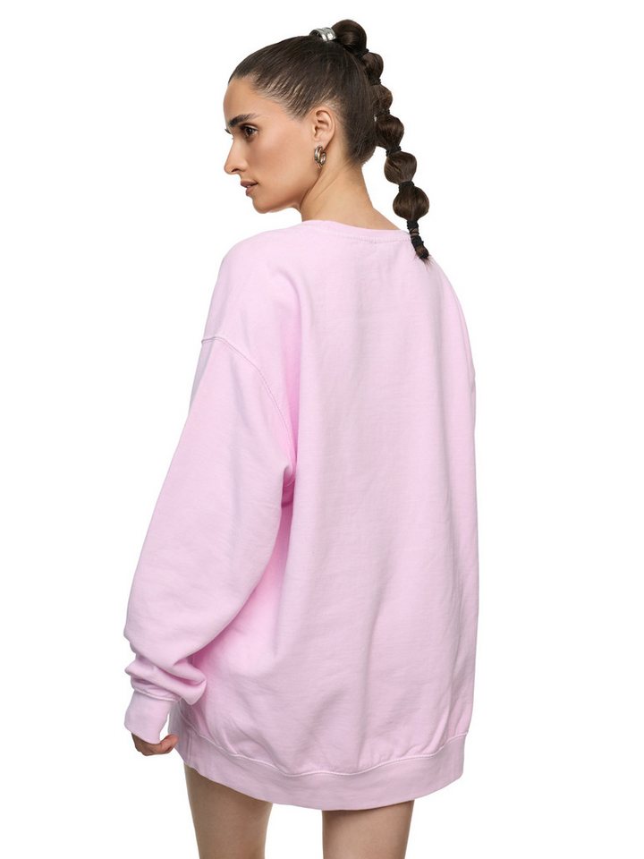 Worldclassca Sweatshirt Worldclassca Oversized Sweatshirt REBELLION Print Langarm Pullover PRINT - REBELLION - MIDNIGHT - MOTORCYCLE CLUB - ANGEL – Bild 3 von 4