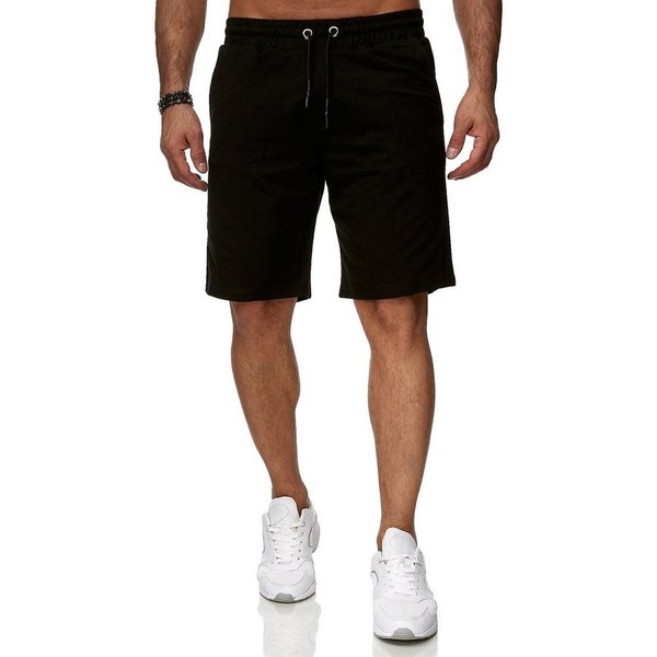 Reslad Sweatshorts Reslad Sweat-Shorts Herren Basic Sport Freizeit Kurze Hose RS-5061 (1-tlg) Kurze Hose Jogginghose