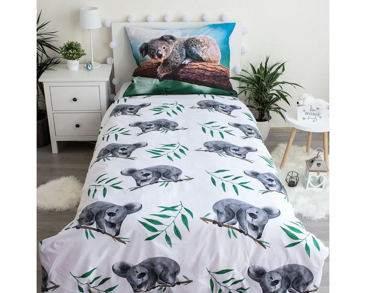 Sweet Home Kinderbettwäsche Koala, Renforcé, 2 teilig – Bild 3 von 5