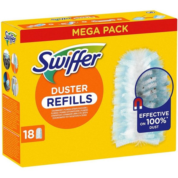 Swiffer Staubwischer Duster Staubmagnet, 18 Staubtücher