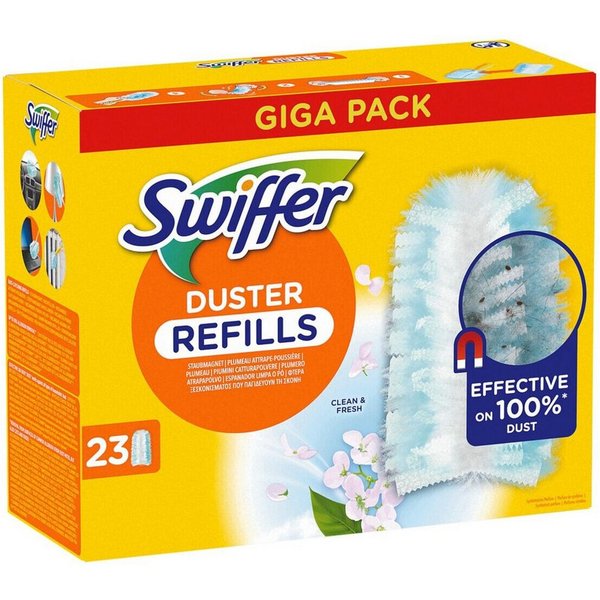 Swiffer Staubwischer Duster Staubmagnet Clean & Fresh Ersatztücher, 23er-Pack Nachfülltücher