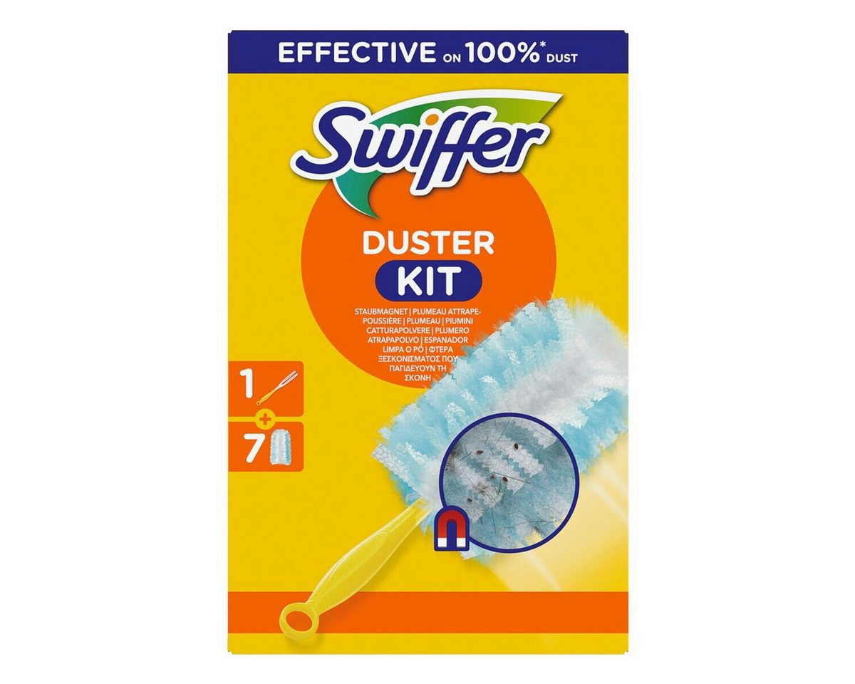 Swiffer Staubwischer Duster Staubmagnet Starter-Kit, Griff + 7 Tücher – Bild 2 von 3