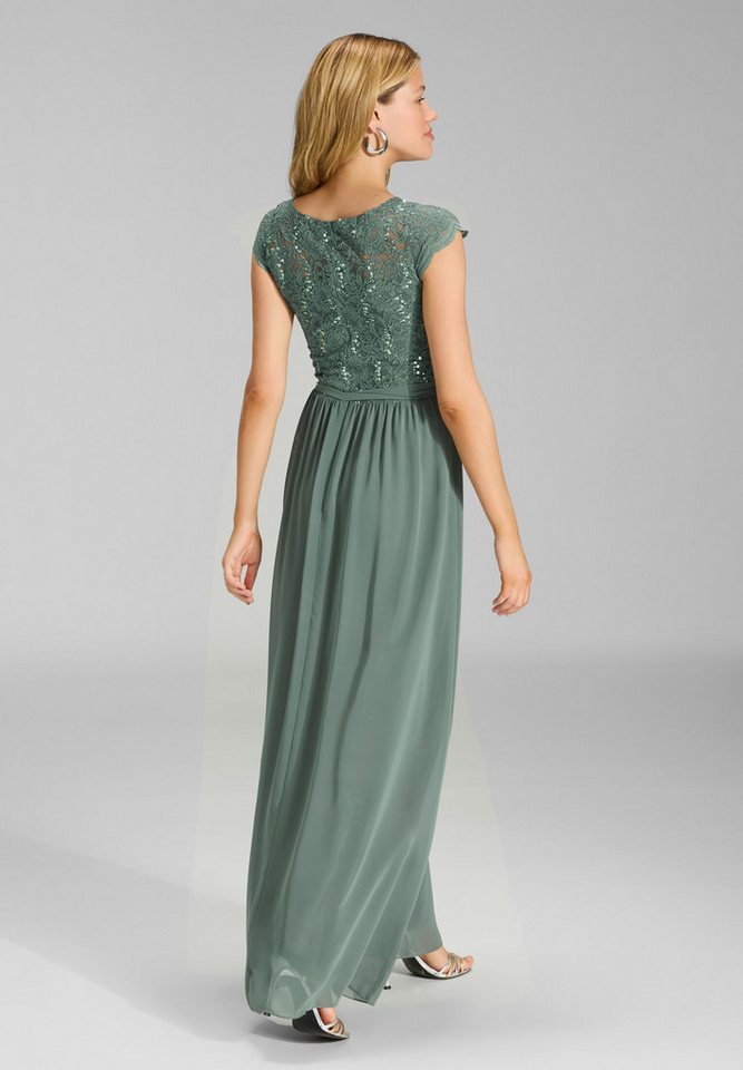 SWING Abendkleid Taillierte Passform mit ausgestelltem Rockteil – Bild 2 von 5
