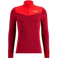 SWIX Longsleeve Nordic Midlayer M, Größe XL in Rot