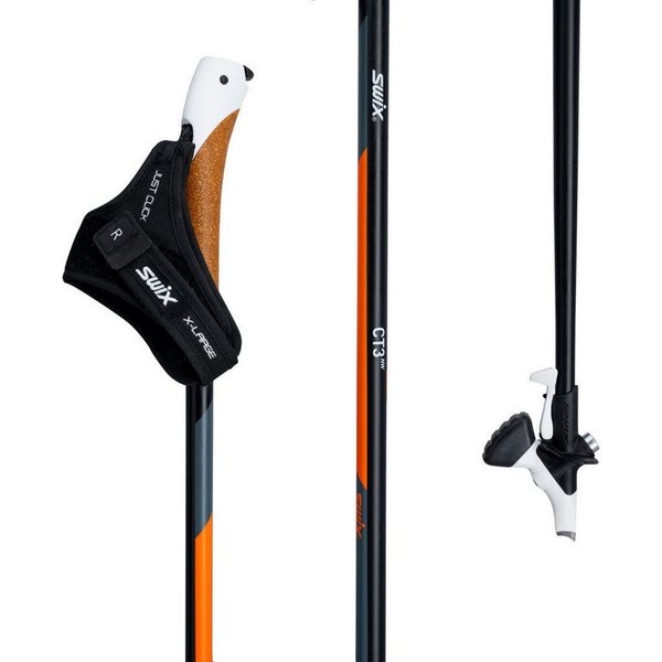 Swix Nordic-Walking-Stöcke CT3 Twist&Go, Just Click