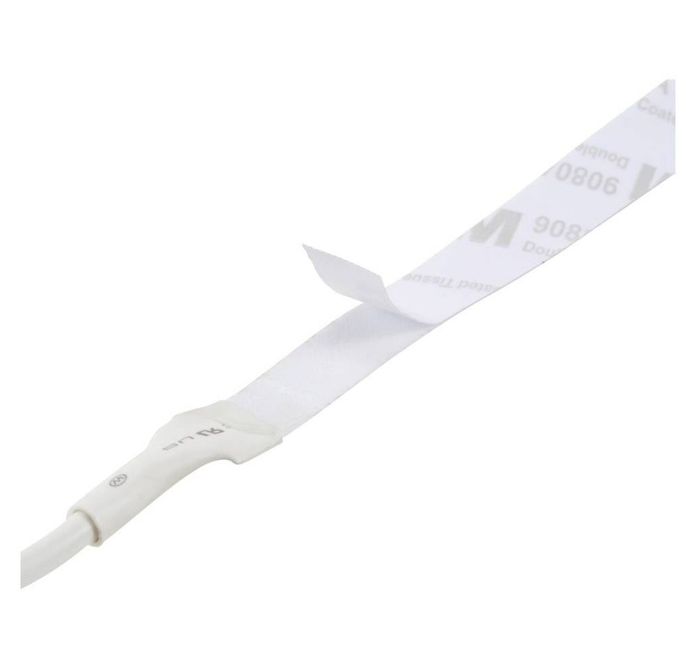 Sygonix LED Stripe COB CCT LED Stripe, 5 m SY-5773492, dimmbar, kürzbar, Leuchtmodi einstellbar, selbstklebend – Bild 3 von 5
