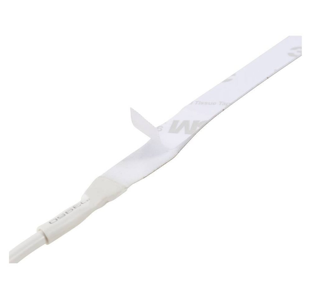 Sygonix LED Stripe COB LED Stripe, 3000 K, 5 m SY-5773490, kürzbar, selbstklebend, mit Schalter – Bild 3 von 5
