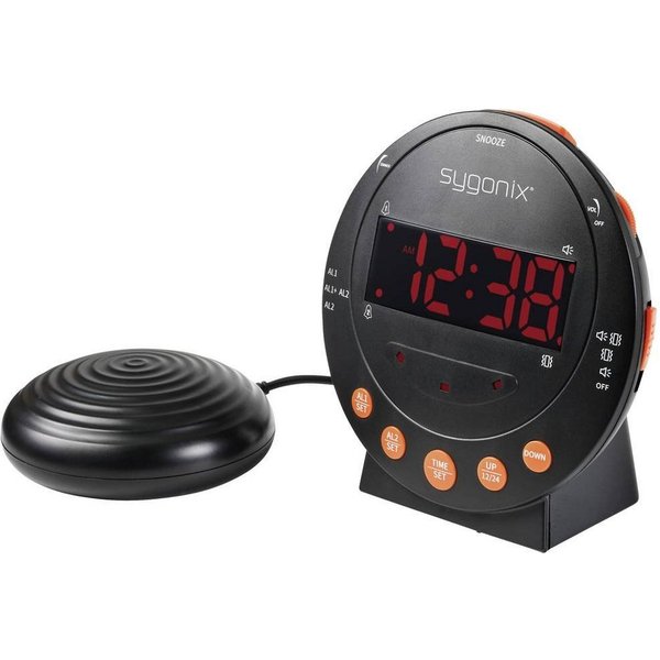 Sygonix Wecker LED-VIBRATIONSWECKER SY-5266562