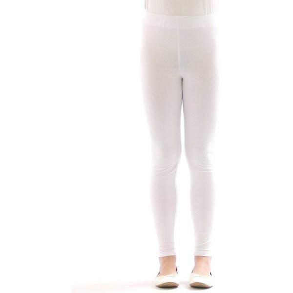 SYS Leggings Kinder Mädchen Leggings Hose lang blickdicht aus Baumwolle