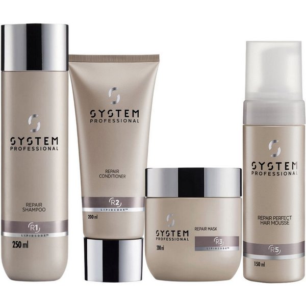 System Professional Haarpflege-Set Lipid Code Repair Kit, 4-tlg.