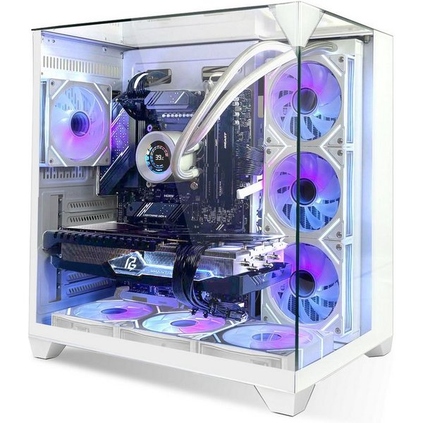 SYSTEMTREFF AMD Ryzen 9 9950X3D mit Nvidia GeForce RTX 5080 16GB Gaming-PC (AMD 9950X3D 9950X3D, Nvidia GeForce RTX 5080, 32 GB RAM, 2000 GB SSD, Wasserkühlung)