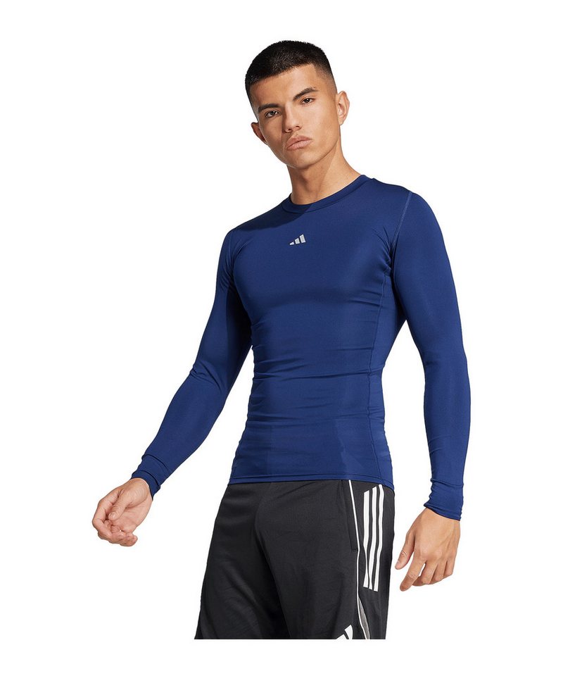 adidas Performance T-Shirt adidas Performance TechFit Longsleeve Polyester – Bild 3 von 5