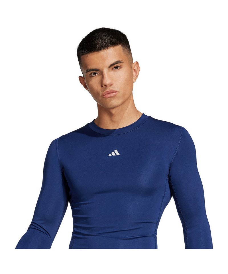 adidas Performance T-Shirt adidas Performance TechFit Longsleeve Polyester – Bild 5 von 5