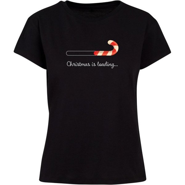 Merchcode T-Shirt Merchcode Damen Ladies Christmas Loading Box Tee (1-tlg)