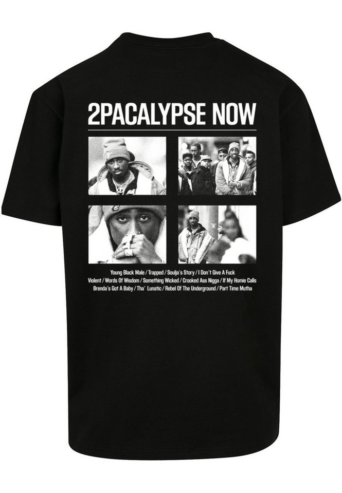 Merchcode T-Shirt Merchcode Herren 2Pac - 2Pacalypse Now Oversize Tee (1-tlg) – Bild 2 von 5