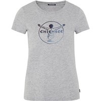 CHIEMSEE T-Shirt mit CHIEMSEE Jumper, Größe XS in Silber