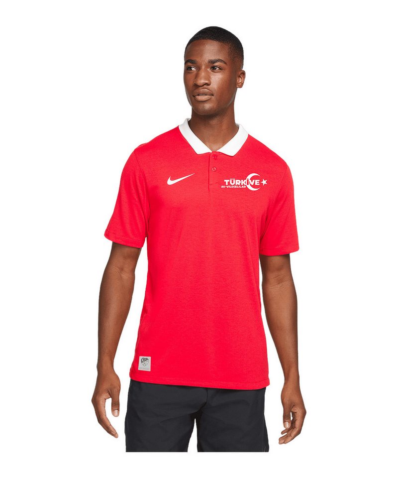 Nike T-Shirt Nike Performance TFF Polo Polyester – Bild 2 von 3