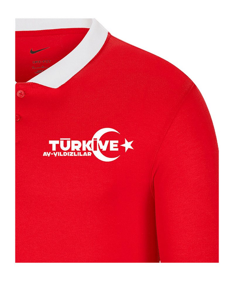 Nike T-Shirt Nike Performance TFF Polo Polyester – Bild 3 von 3