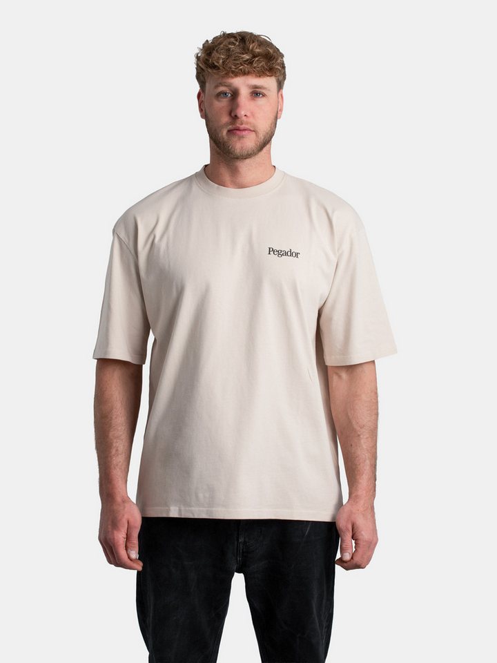 PEGADOR T-Shirt Pegador Riga Oversized Tee – Bild 3 von 5