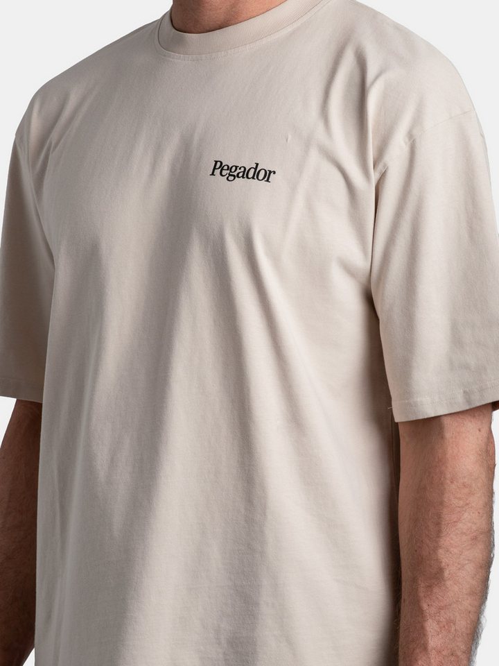 PEGADOR T-Shirt Pegador Riga Oversized Tee – Bild 5 von 5