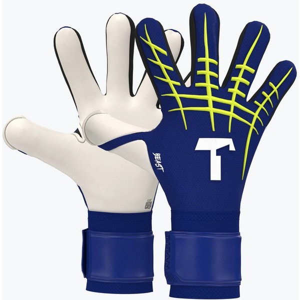 T1TAN Torwarthandschuhe Erwachsene Blue Beast 3.0, Größe 6-11