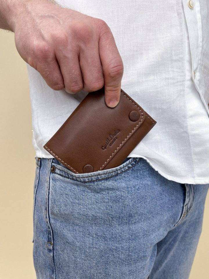 Gusti Leder Tabakbeutel Gusti Leder Tabaktasche Lutz (Gusti Leder studio, 1-tlg., Gusti Leder studio), Tabaktasche Drehertasche Tabakbeutel Feinschnittbeutel Le – Bild 3 von 5