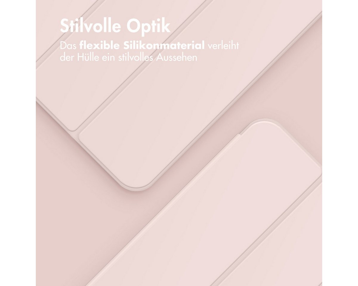 Accezz Tablet-Mappe Accezz Smarte Klapphülle aus Silikon Apple iPad 6 (2018) 9.7 Zoll / iP – Bild 3 von 5