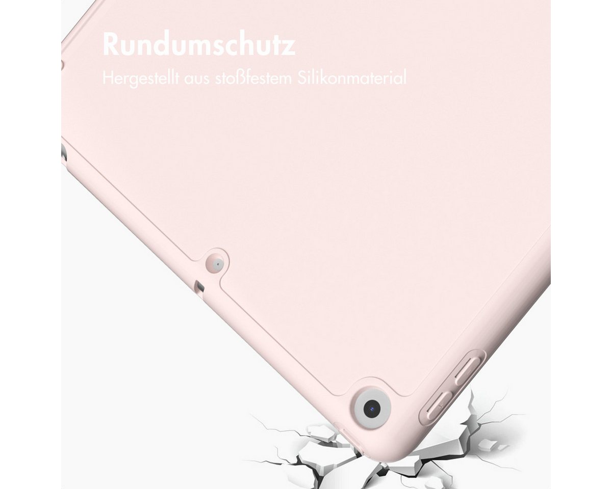 Accezz Tablet-Mappe Accezz Smarte Klapphülle aus Silikon Apple iPad 6 (2018) 9.7 Zoll / iP – Bild 4 von 5