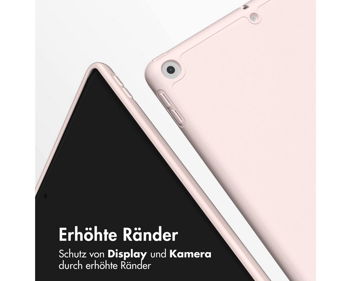 Accezz Tablet-Mappe Accezz Smarte Klapphülle aus Silikon Apple iPad 6 (2018) 9.7 Zoll / iP – Bild 5 von 5