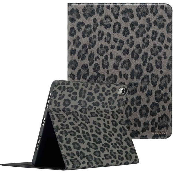 Selencia Tablet-Mappe Selencia Sabi Klapphülle mit Leopardenmuster Apple iPad Air 11 Zoll (2
