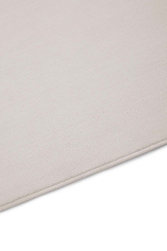 TaCa Home Teppich Kurzflor-Teppich Uni, rechteckig, Höhe: 9 mm, vielseitiger & stilvoller Kurzflor-Frisee-Teppich – Bild 5 von 5